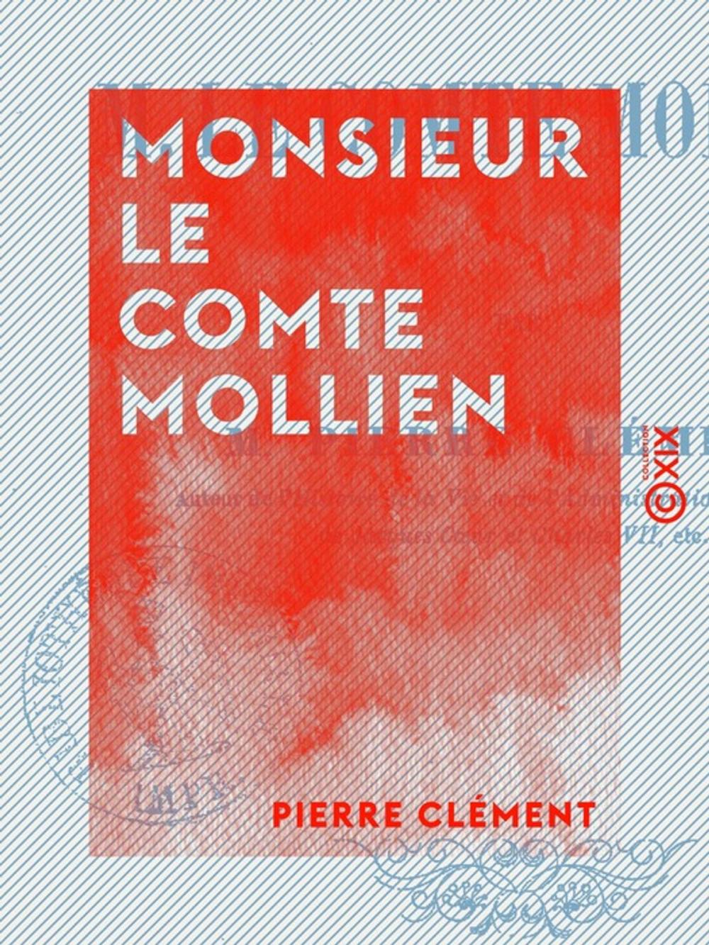 Big bigCover of Monsieur le comte Mollien