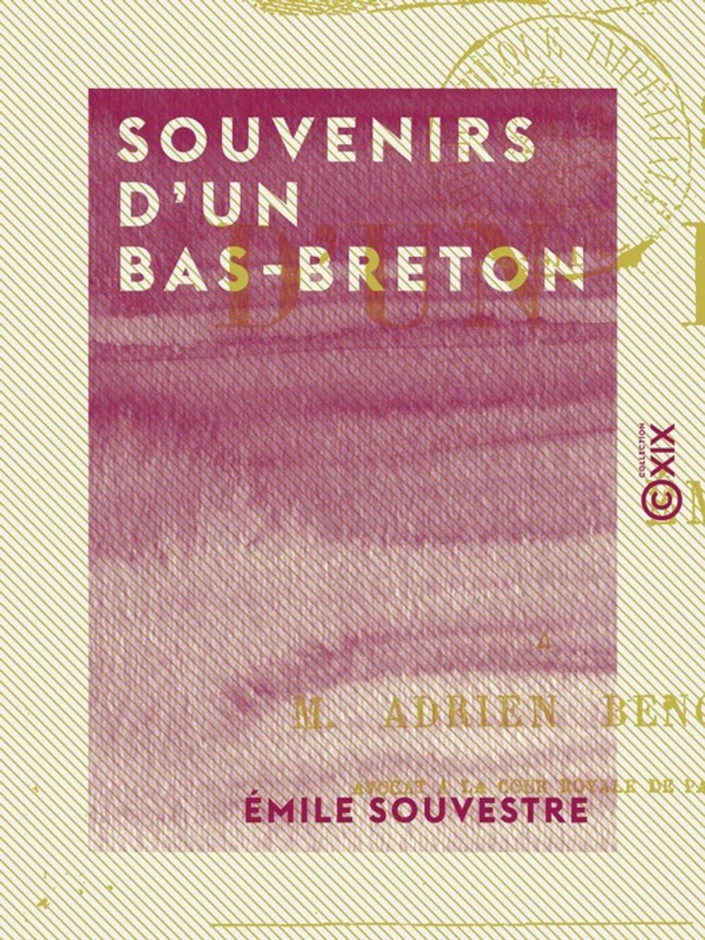 Big bigCover of Souvenirs d'un Bas-Breton