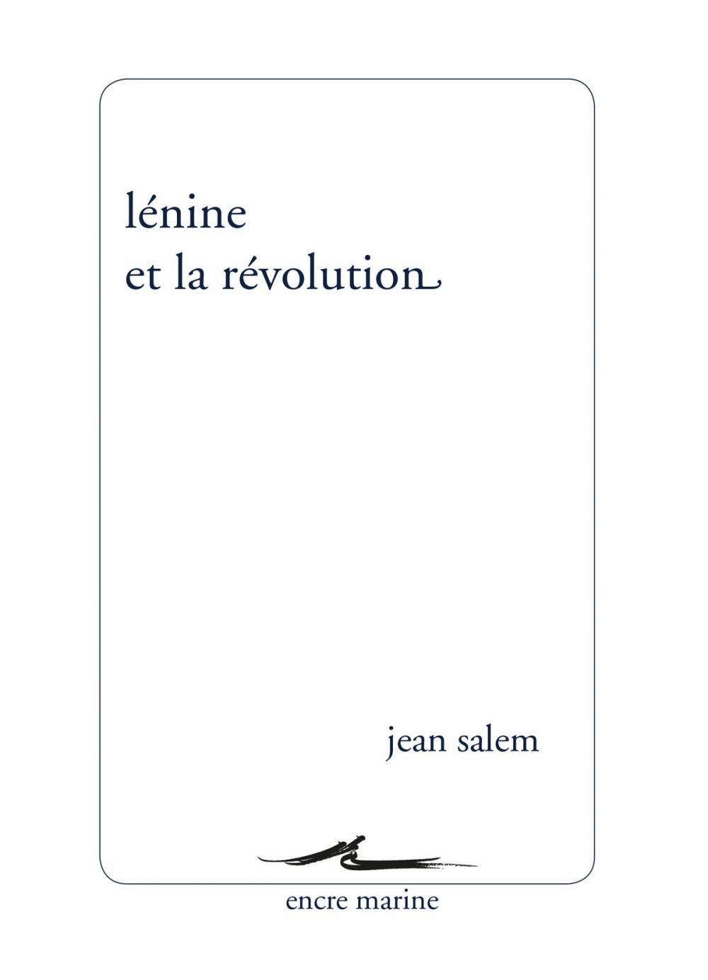 Big bigCover of Lénine et la révolution