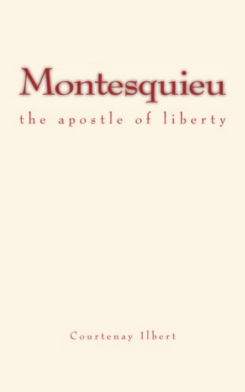 Big bigCover of Montesquieu