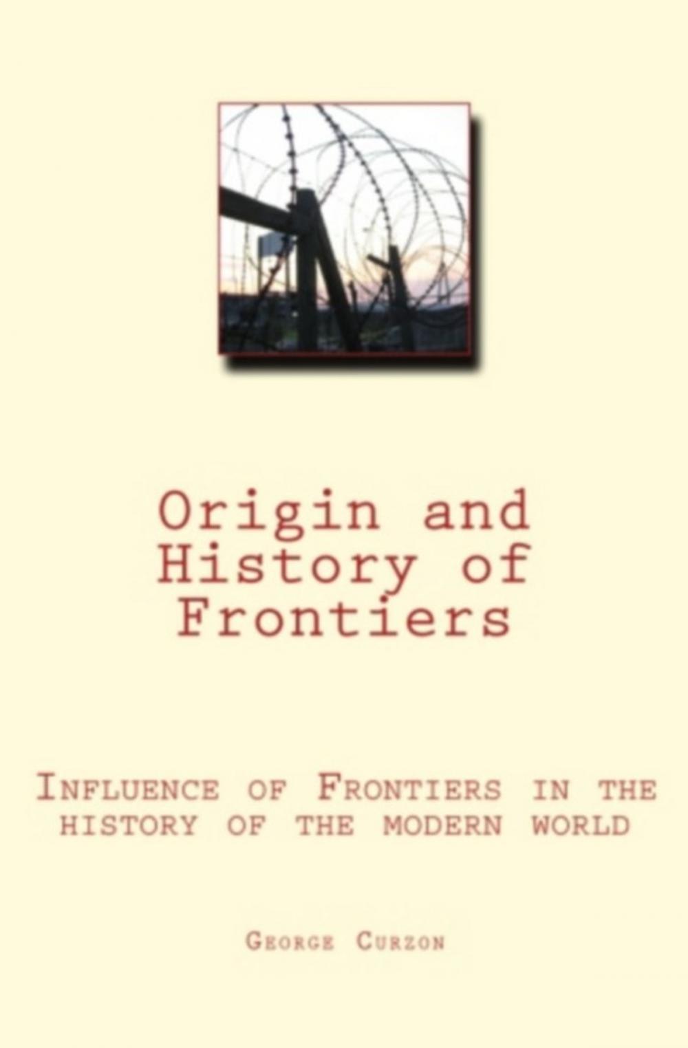 Big bigCover of Origin and History of Frontiers