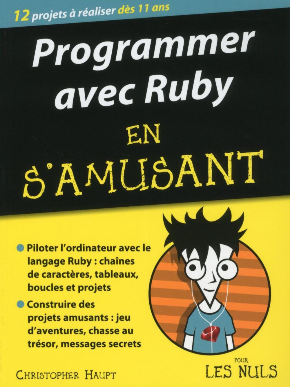 Big bigCover of Programmer en s'amusant avec Ruby pour les Nuls