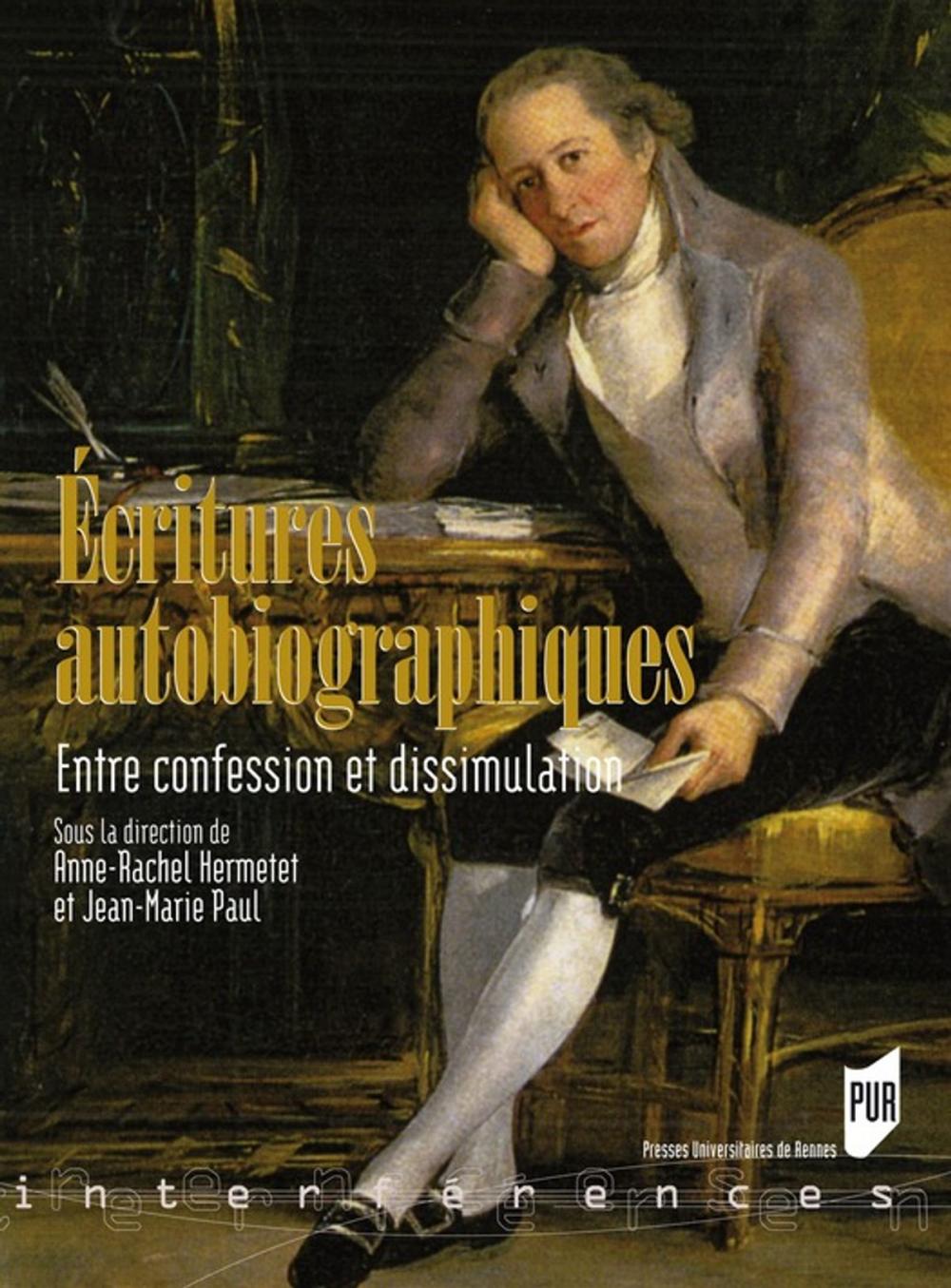 Big bigCover of Écritures autobiographiques