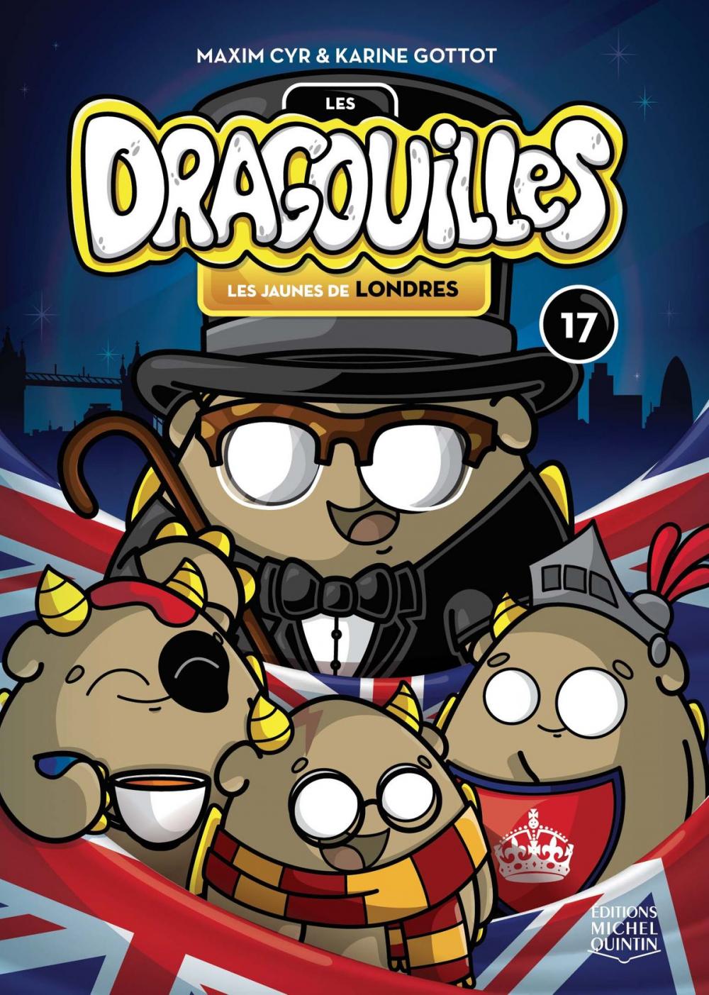 Big bigCover of Les dragouilles 17 - Les jaunes de Londres