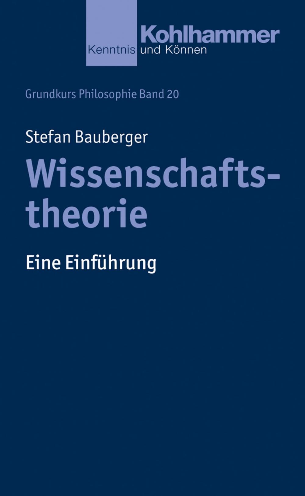 Big bigCover of Wissenschaftstheorie