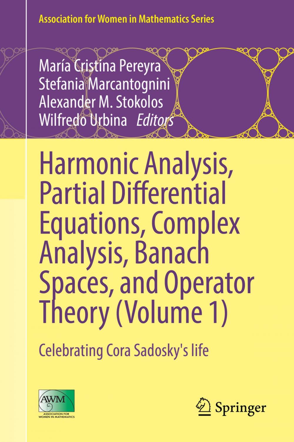 Big bigCover of Harmonic Analysis, Partial Differential Equations, Complex Analysis, Banach Spaces, and Operator Theory (Volume 1)