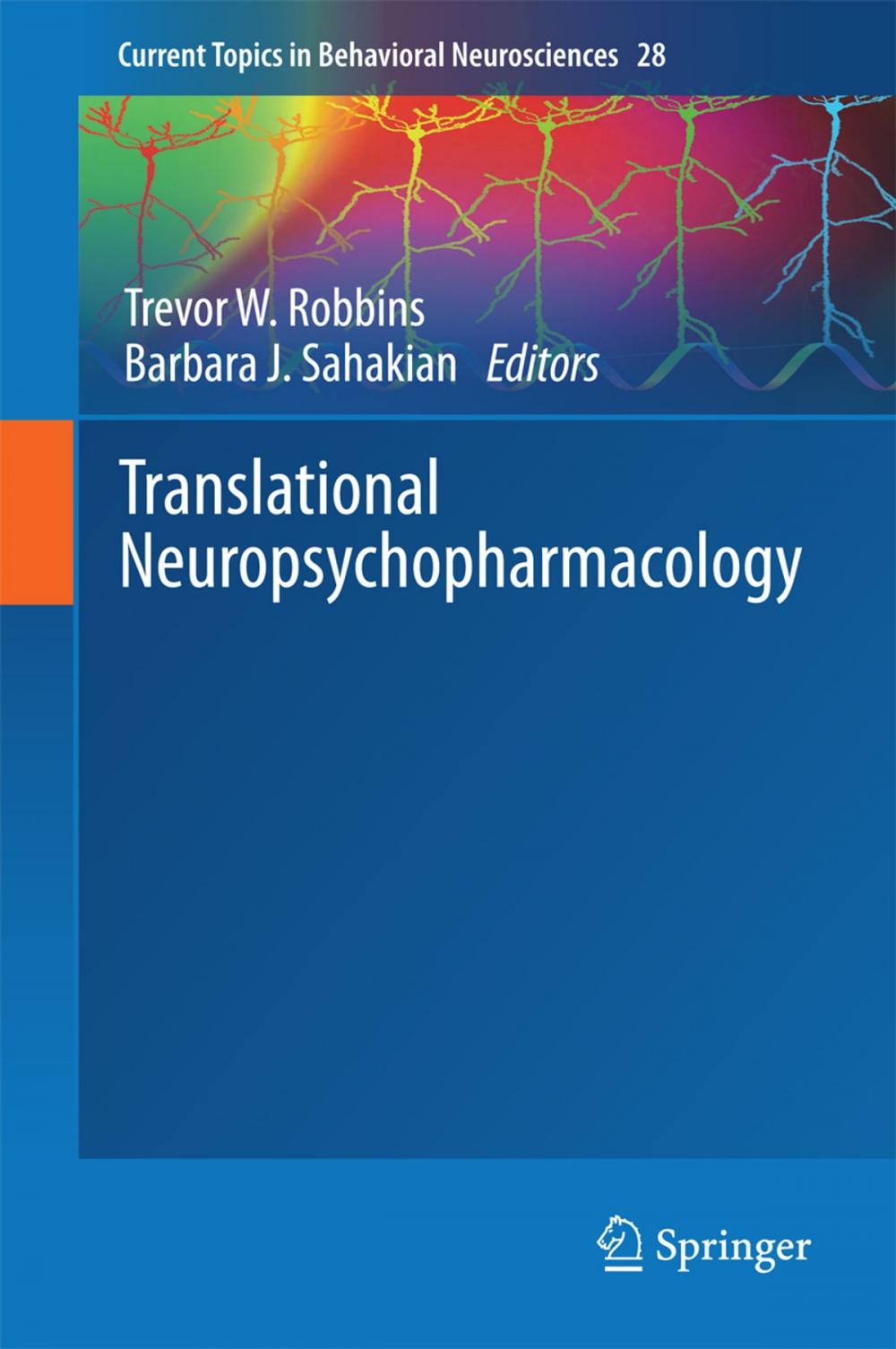 Big bigCover of Translational Neuropsychopharmacology