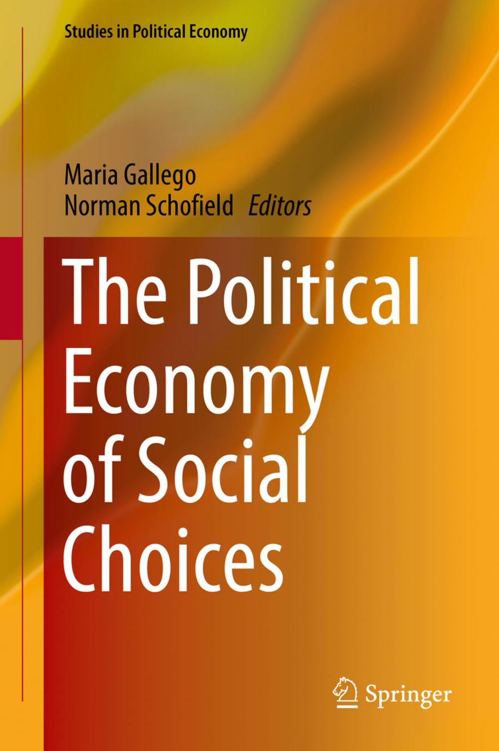 Big bigCover of The Political Economy of Social Choices