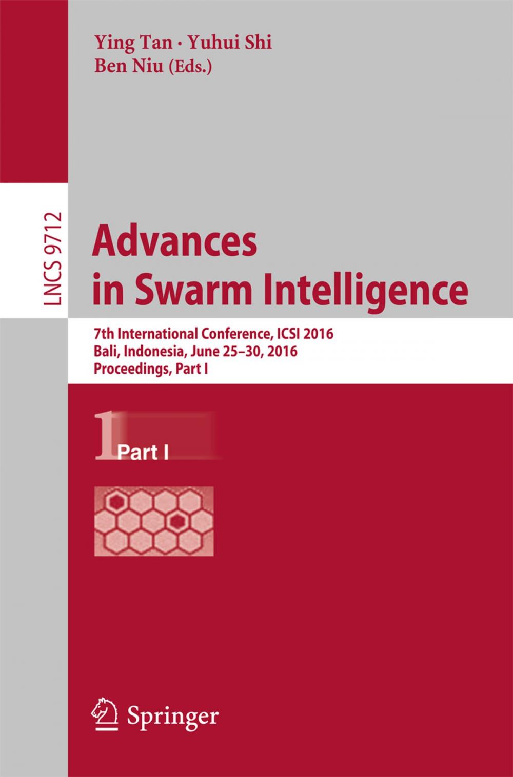 Big bigCover of Advances in Swarm Intelligence