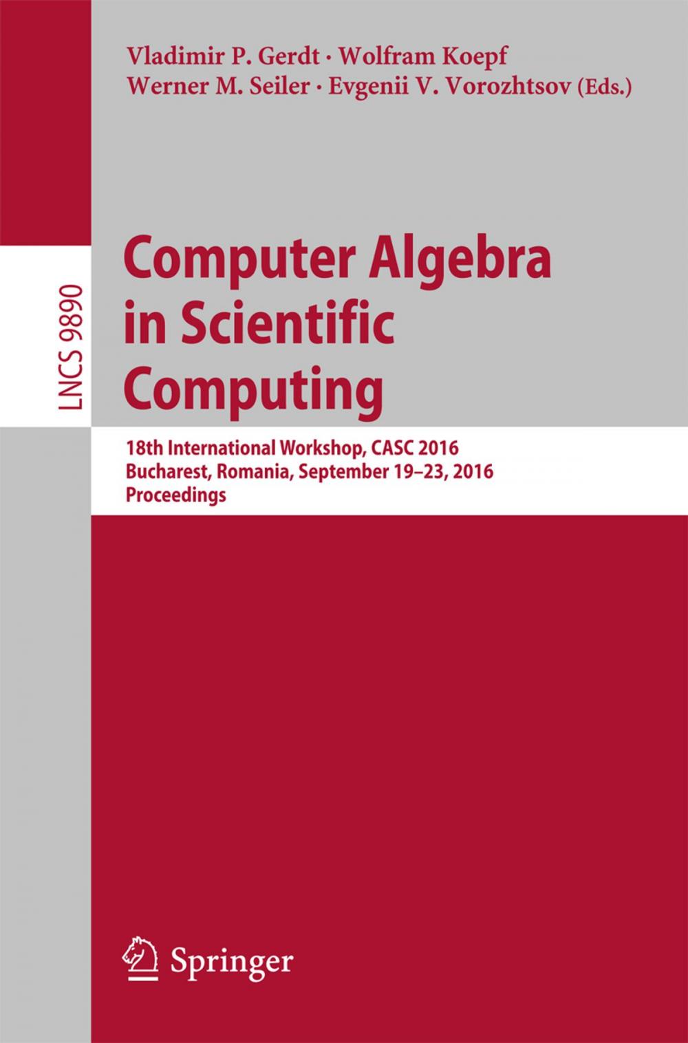 Big bigCover of Computer Algebra in Scientific Computing