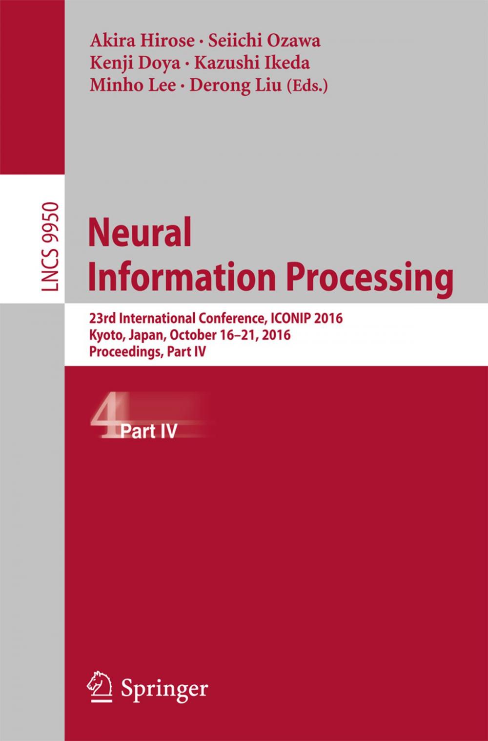 Big bigCover of Neural Information Processing