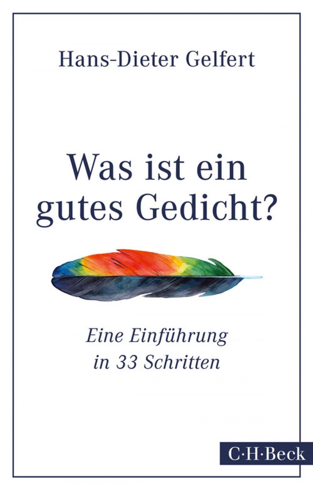 Big bigCover of Was ist ein gutes Gedicht?