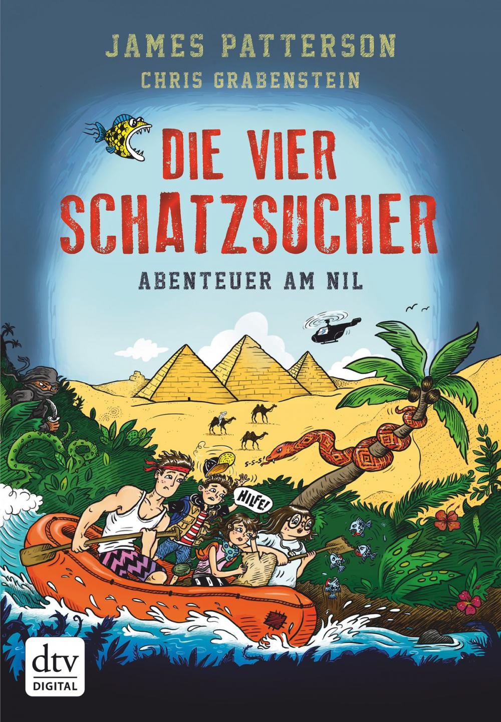 Big bigCover of Die vier Schatzsucher - Abenteuer am Nil Band 2