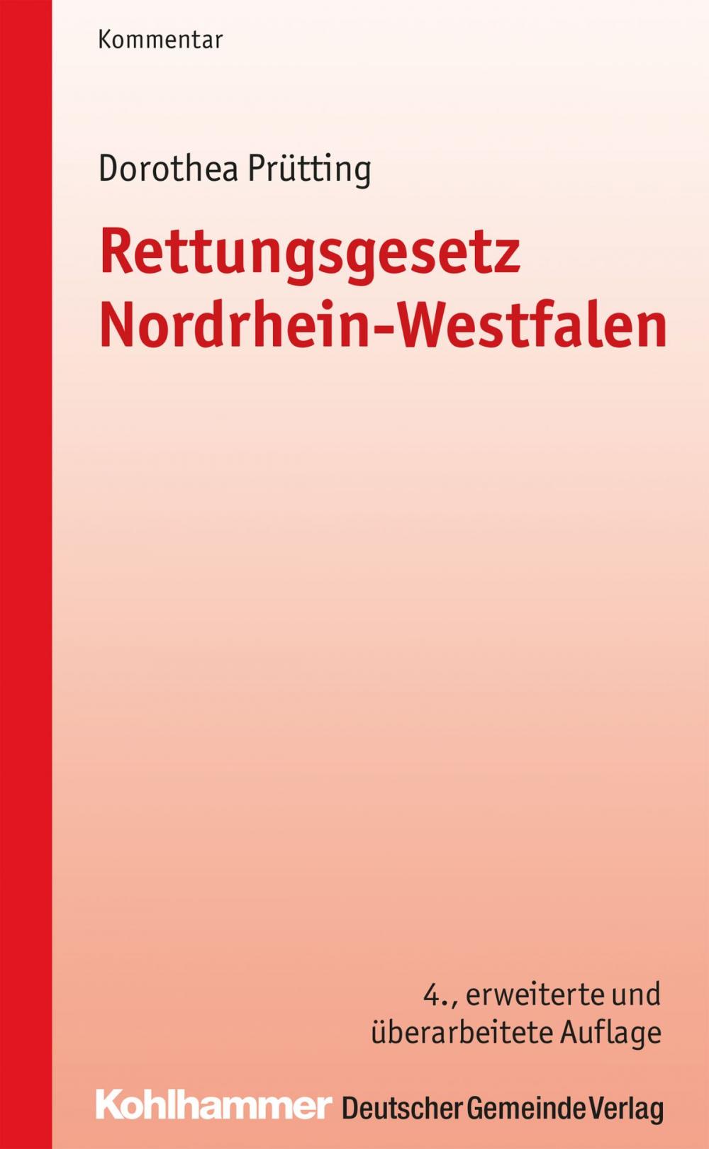 Big bigCover of Rettungsgesetz Nordrhein-Westfalen