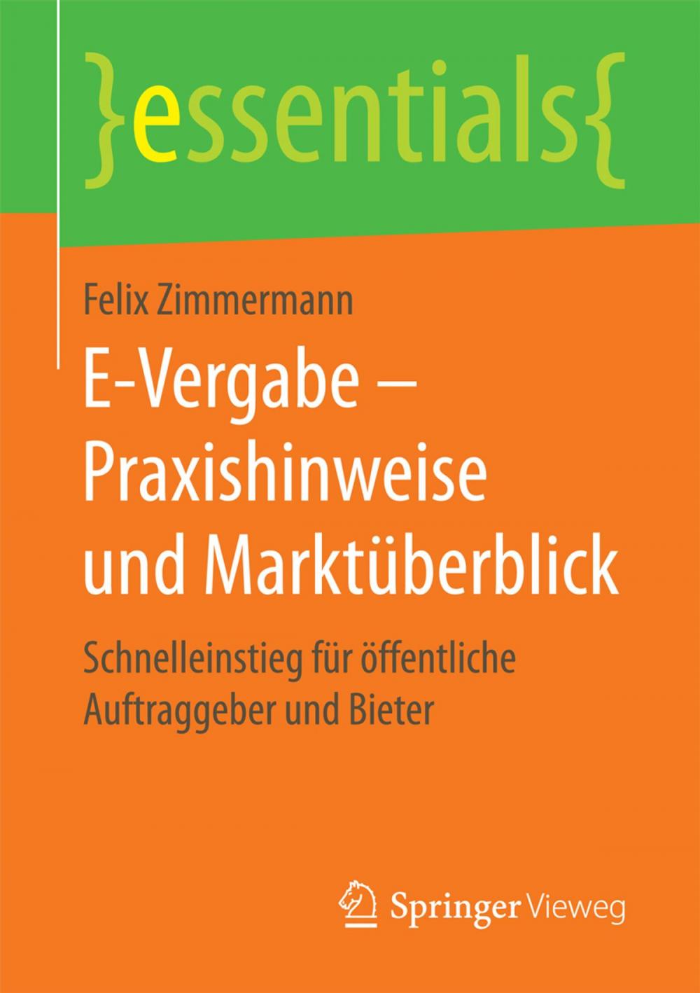 Big bigCover of E-Vergabe – Praxishinweise und Marktüberblick