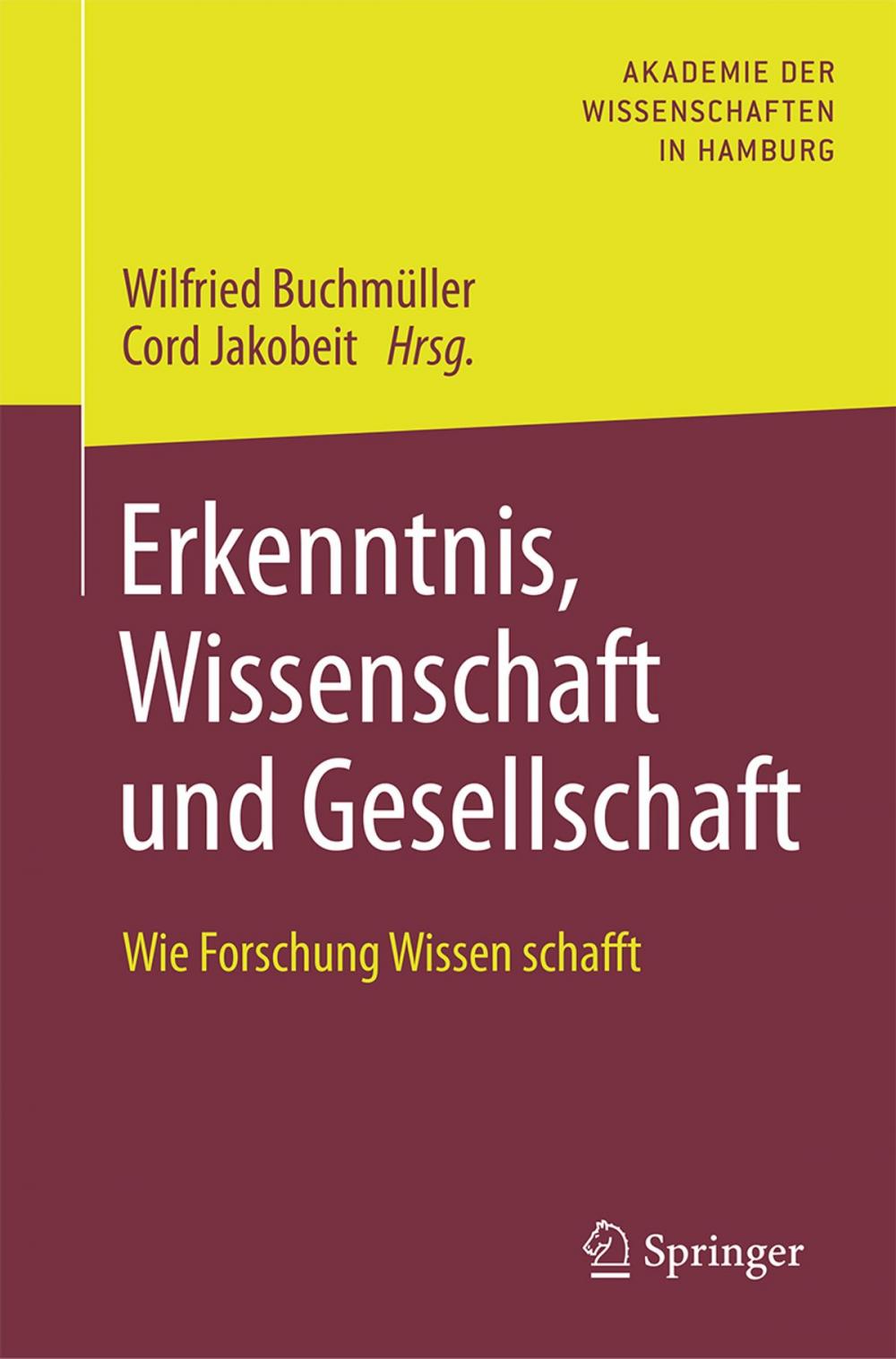 Big bigCover of Erkenntnis, Wissenschaft und Gesellschaft