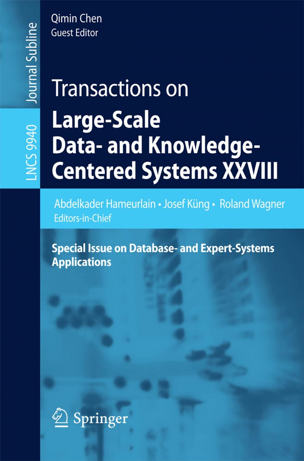 Big bigCover of Transactions on Large-Scale Data- and Knowledge-Centered Systems XXVIII