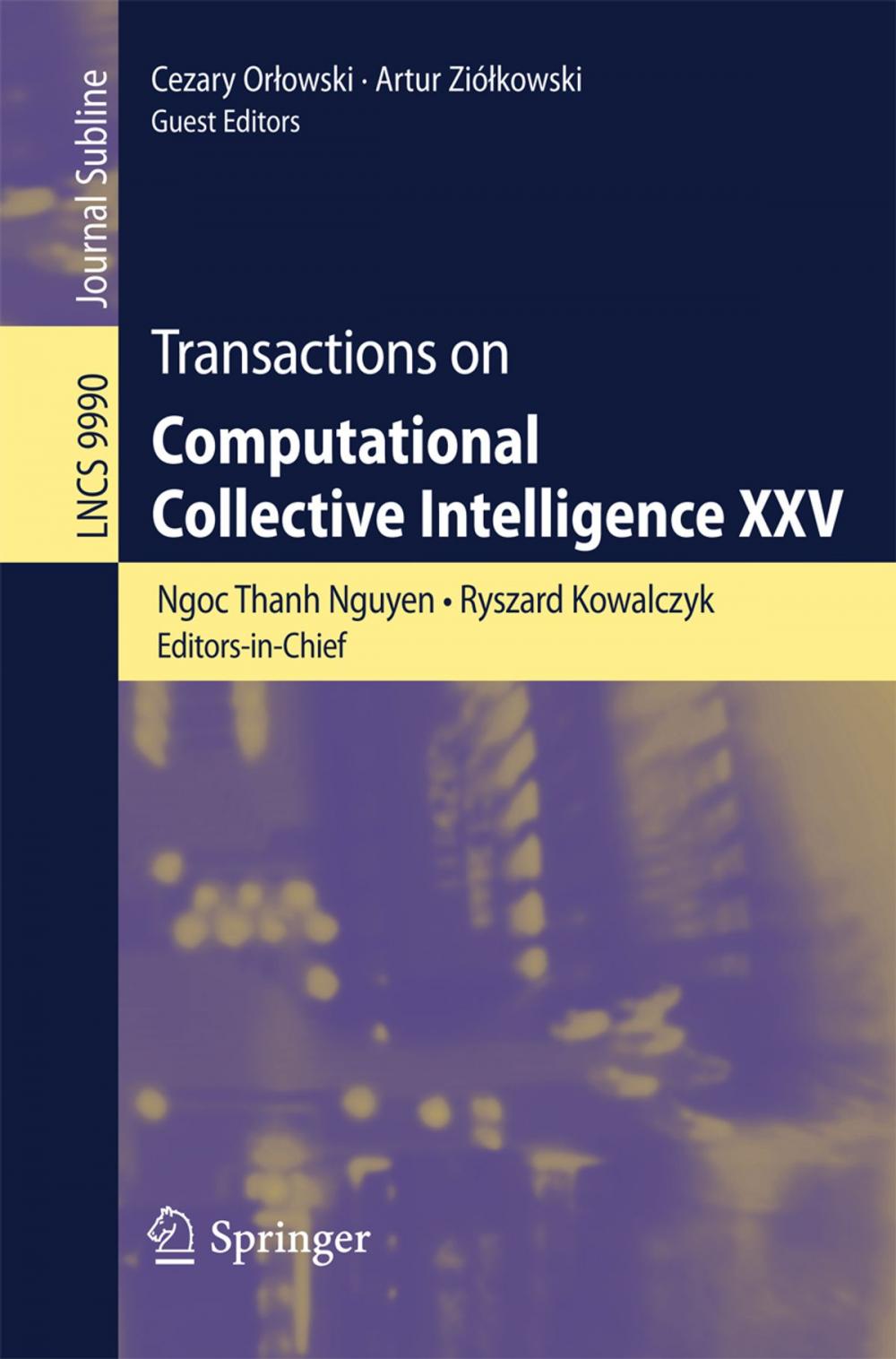 Big bigCover of Transactions on Computational Collective Intelligence XXV