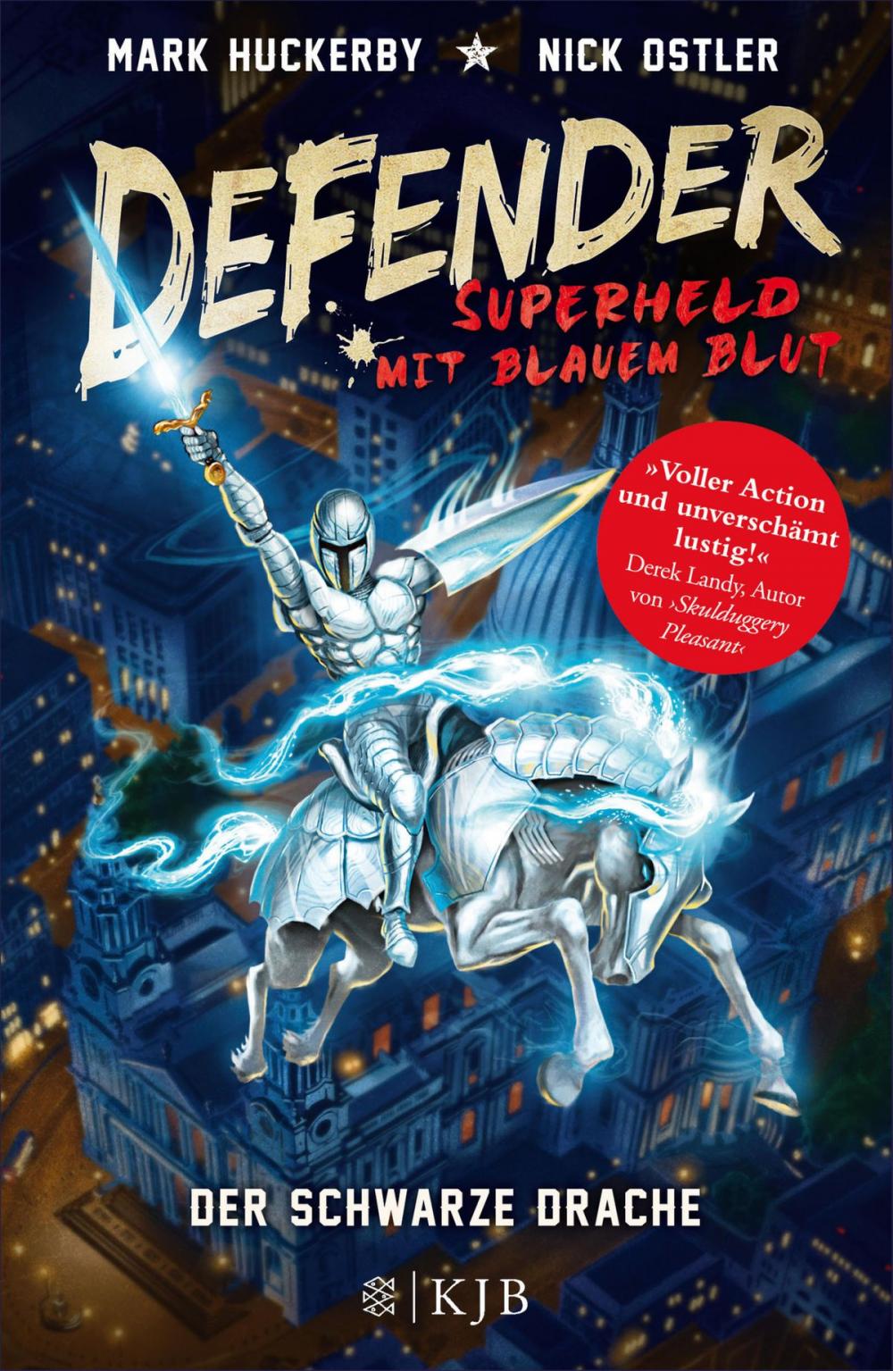 Big bigCover of Defender - Superheld mit blauem Blut. Der Schwarze Drache