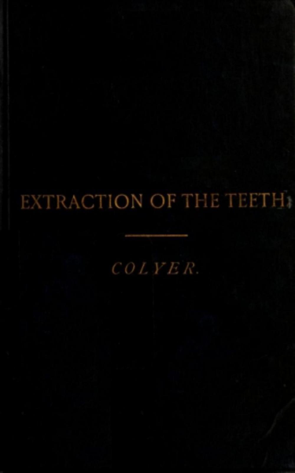 Big bigCover of Extraction of the Teeth