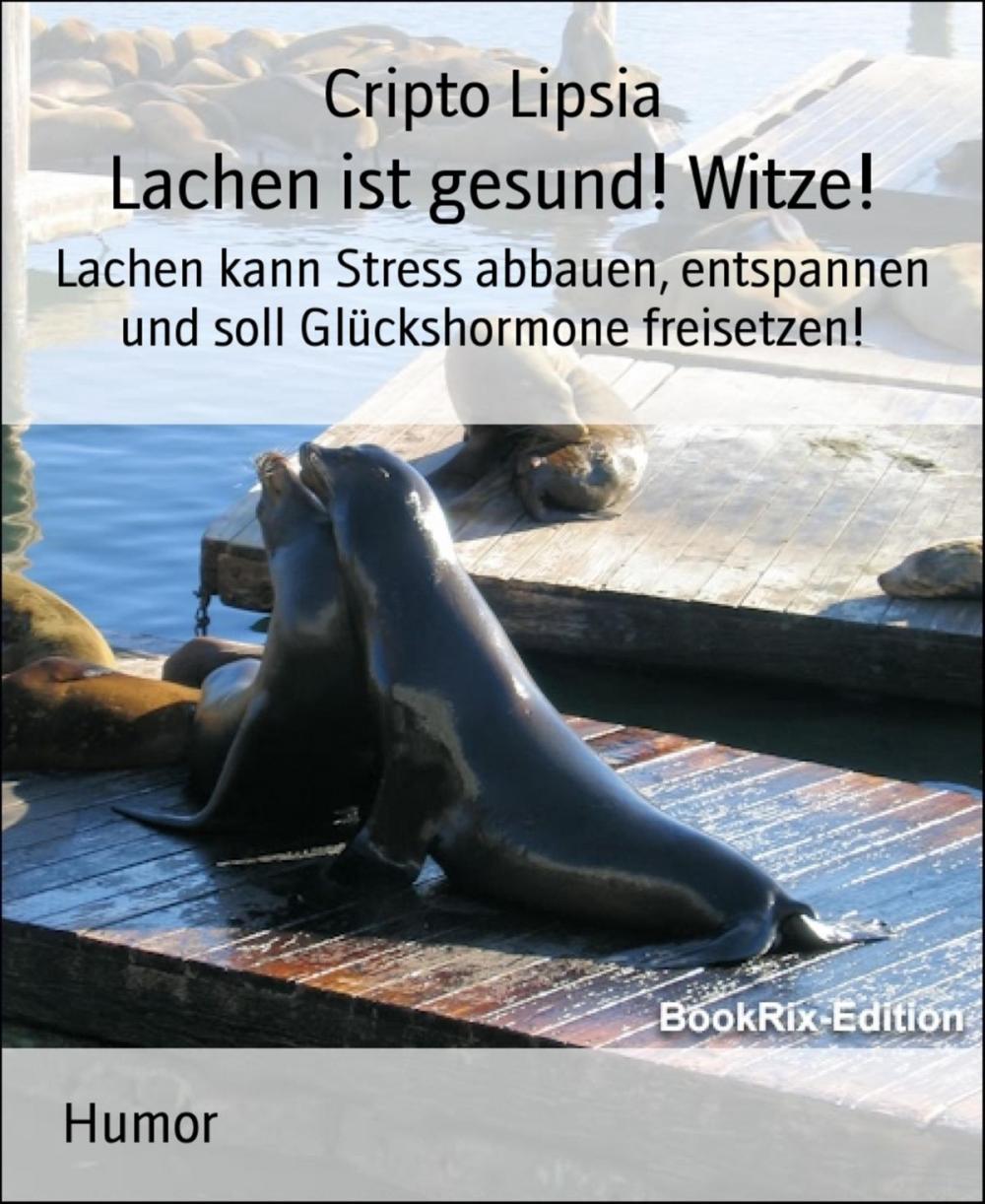 Big bigCover of Lachen ist gesund! Witze!