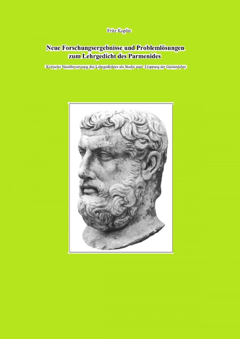 Big bigCover of Parmenides