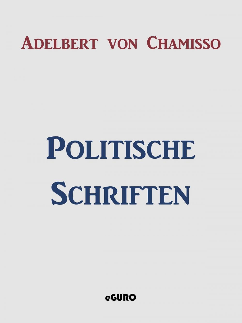 Big bigCover of Politische Schriften