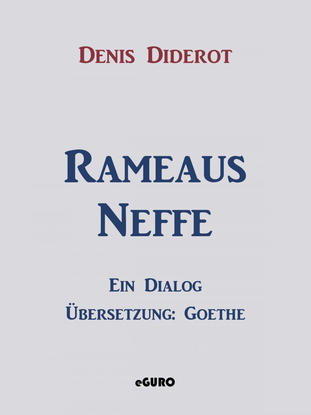 Big bigCover of Rameaus Neffe