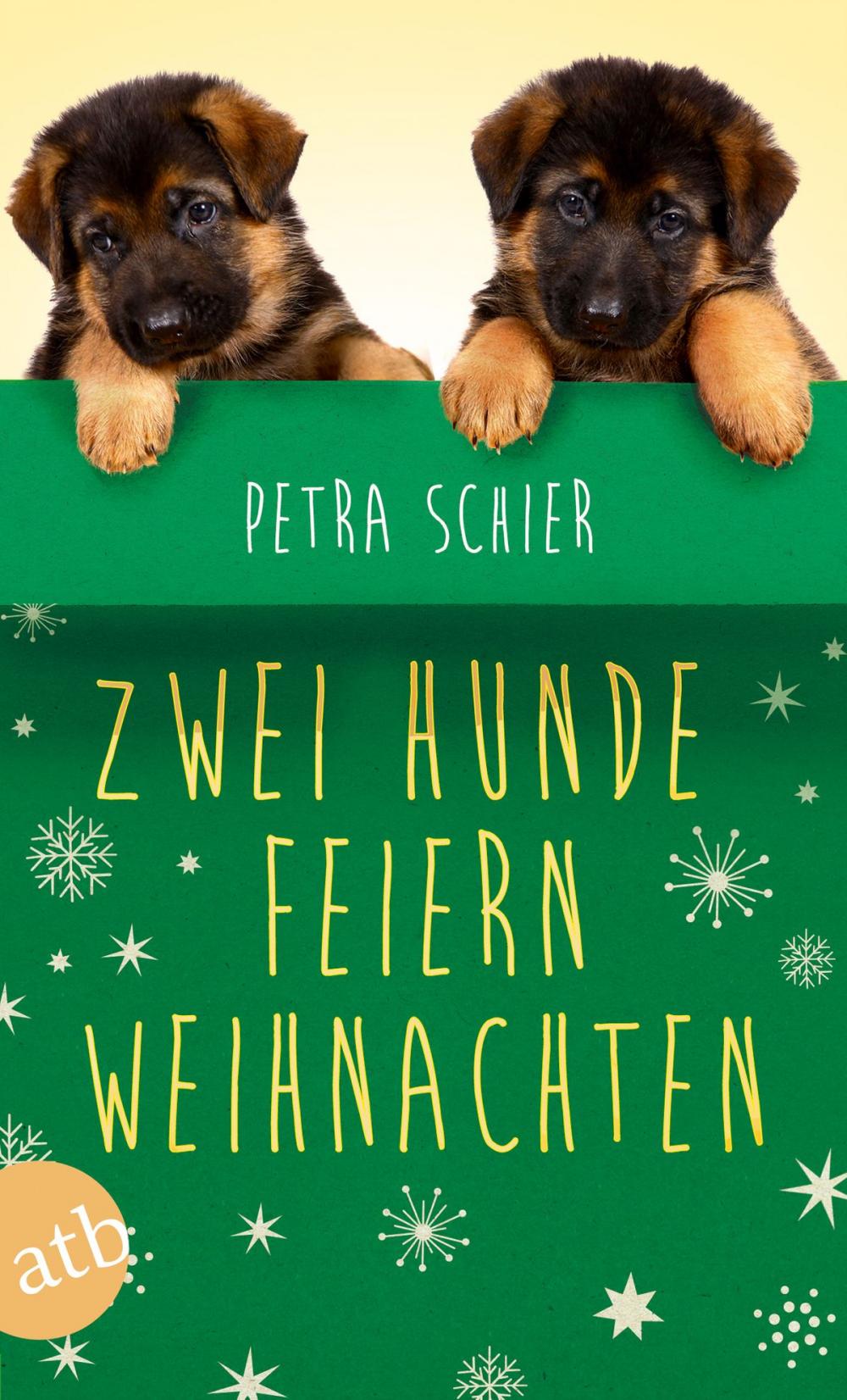 Big bigCover of Zwei Hunde feiern Weihnachten