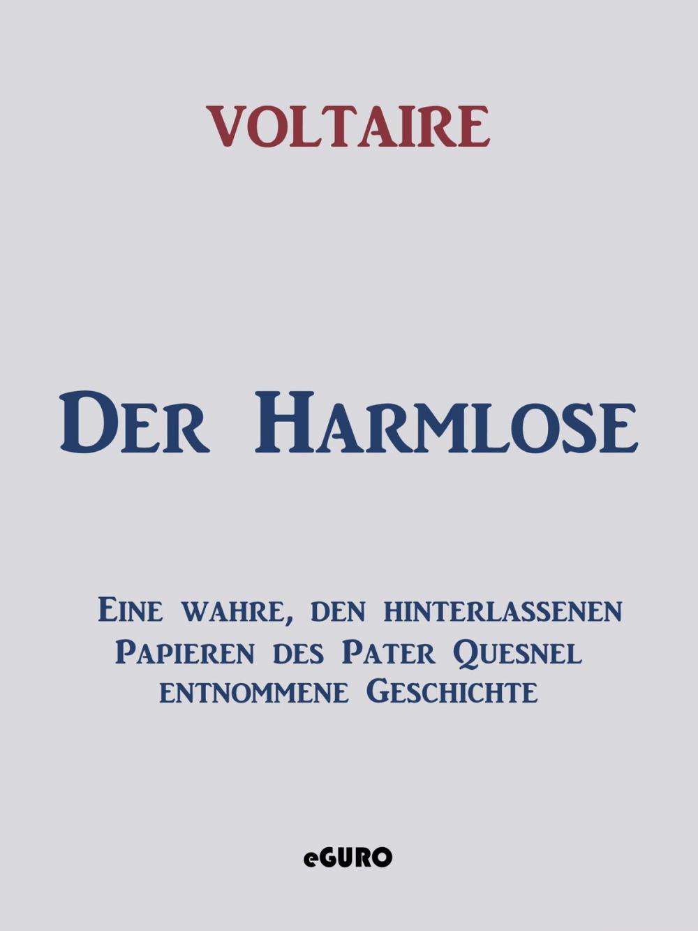 Big bigCover of Der Harmlose