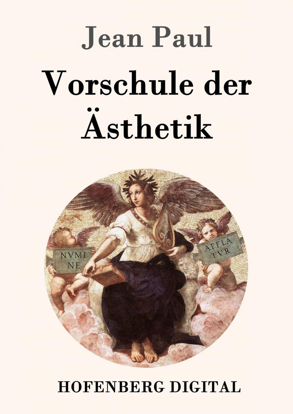 Big bigCover of Vorschule der Ästhetik