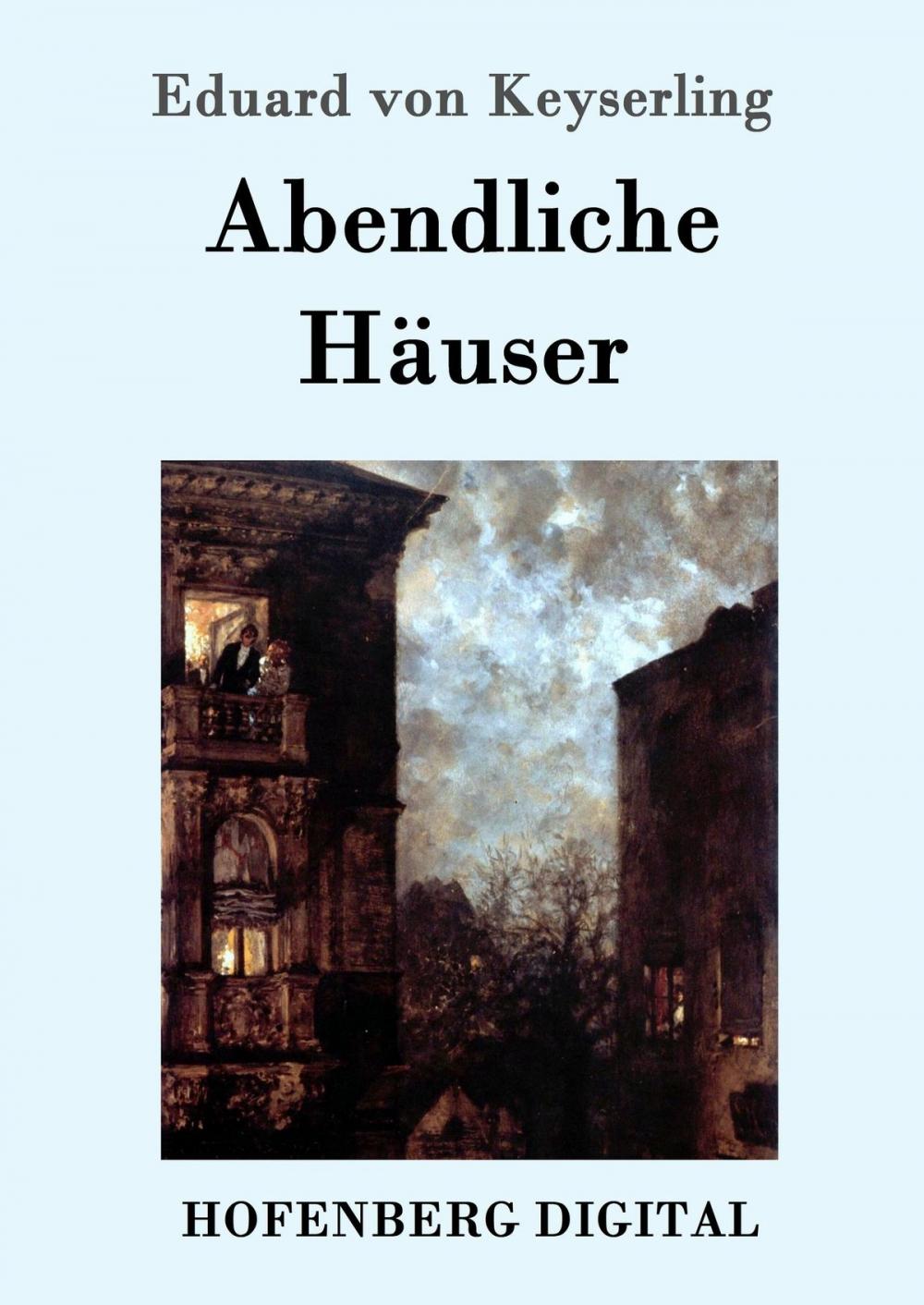 Big bigCover of Abendliche Häuser