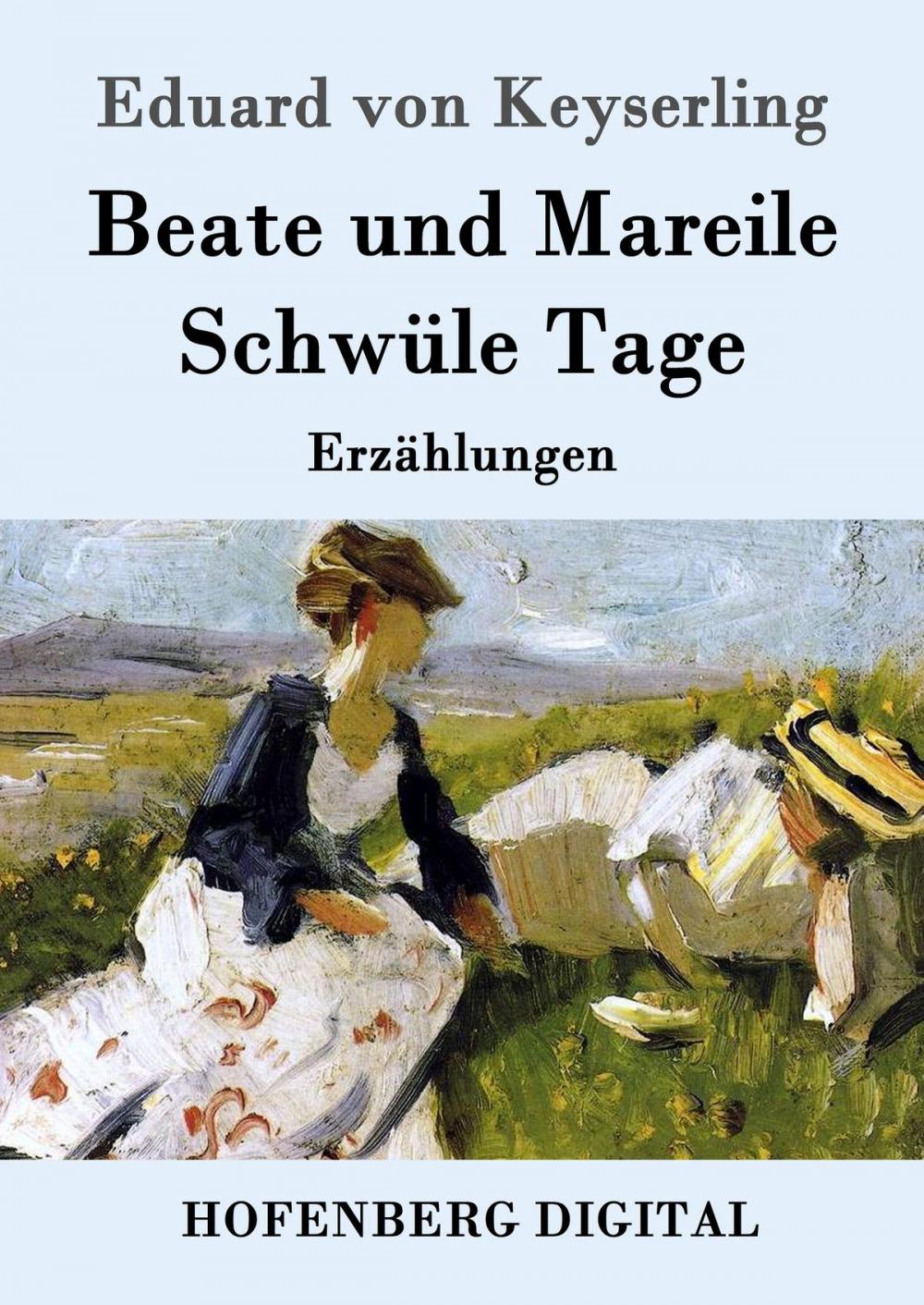 Big bigCover of Beate und Mareile / Schwüle Tage