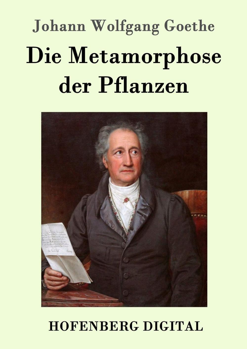 Big bigCover of Die Metamorphose der Pflanzen