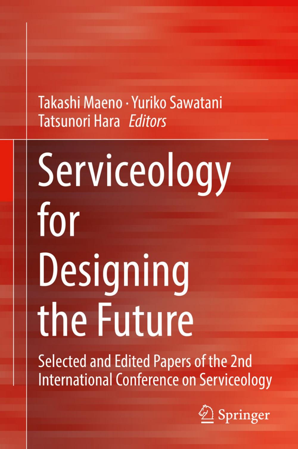 Big bigCover of Serviceology for Designing the Future