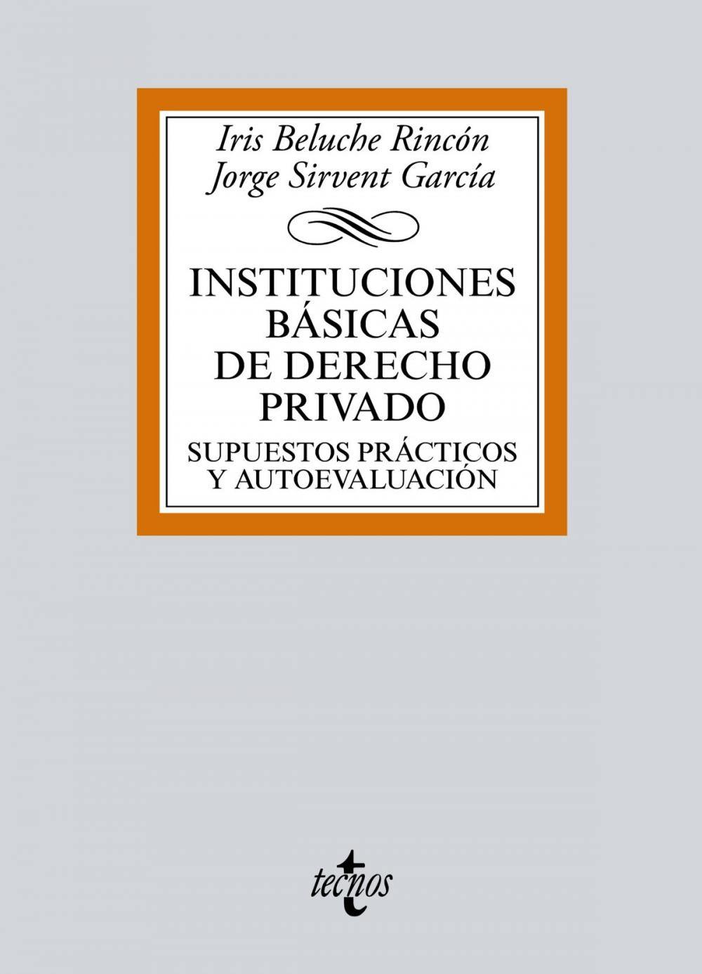 Big bigCover of Instituciones básicas de Derecho Privado