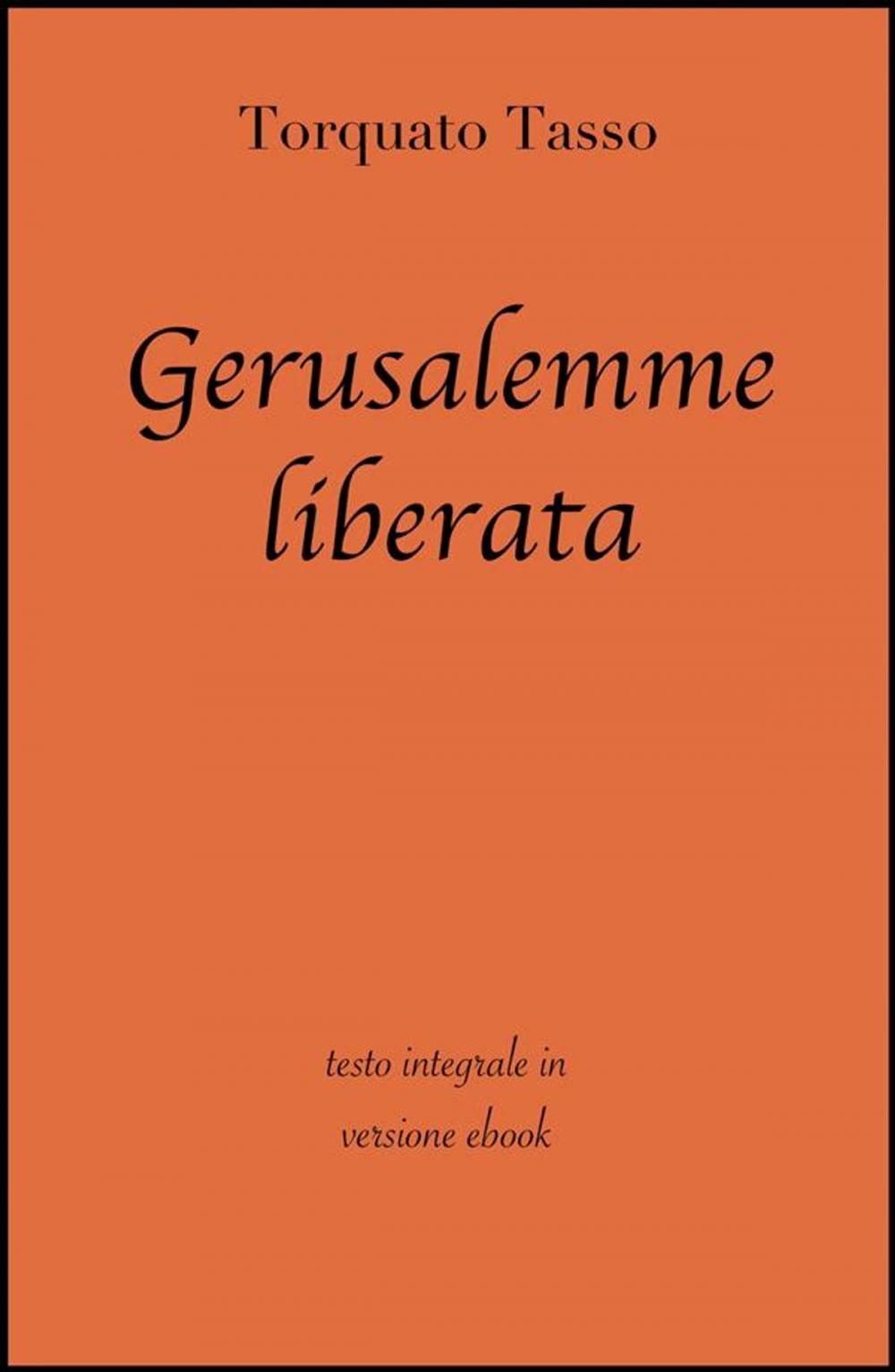 Big bigCover of Gerusalemme liberata