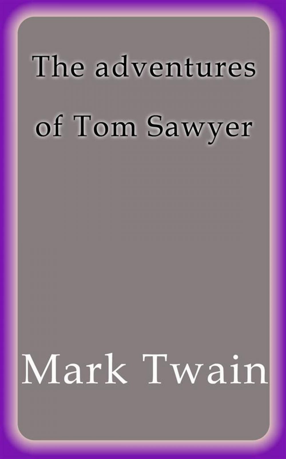 Big bigCover of The adventures of Tom Sawyer