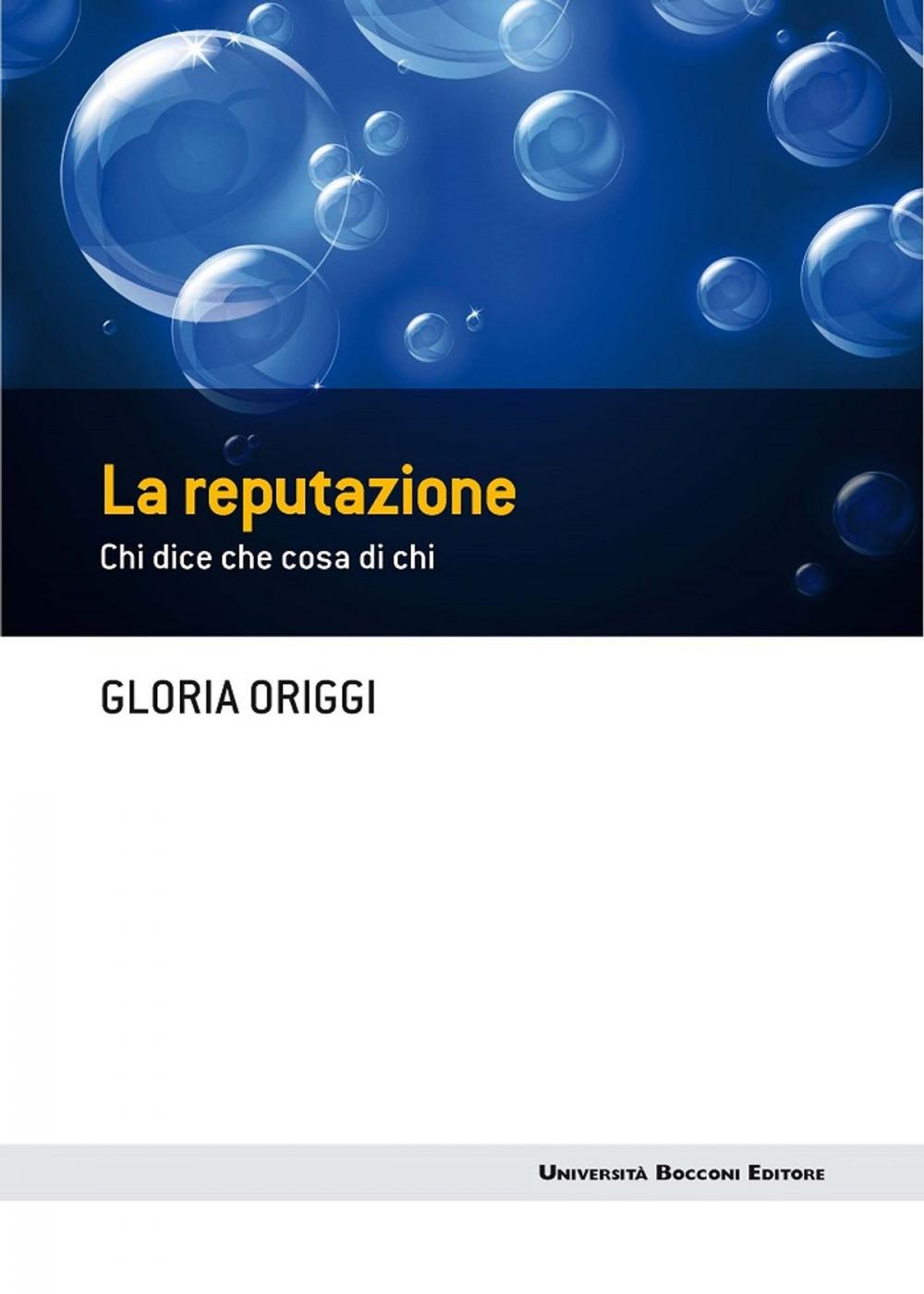 Big bigCover of La reputazione