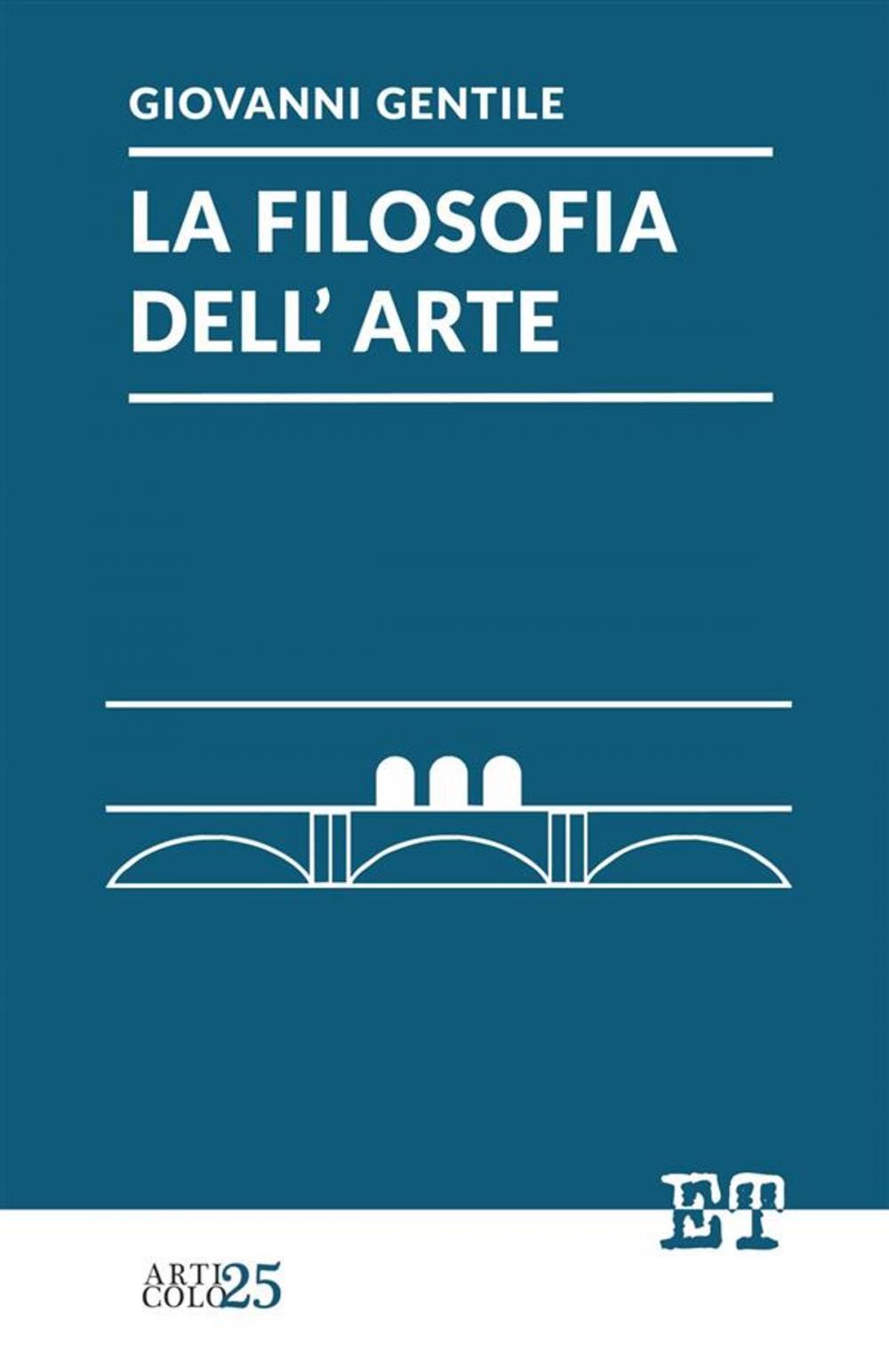 Big bigCover of La filosofia dell'arte