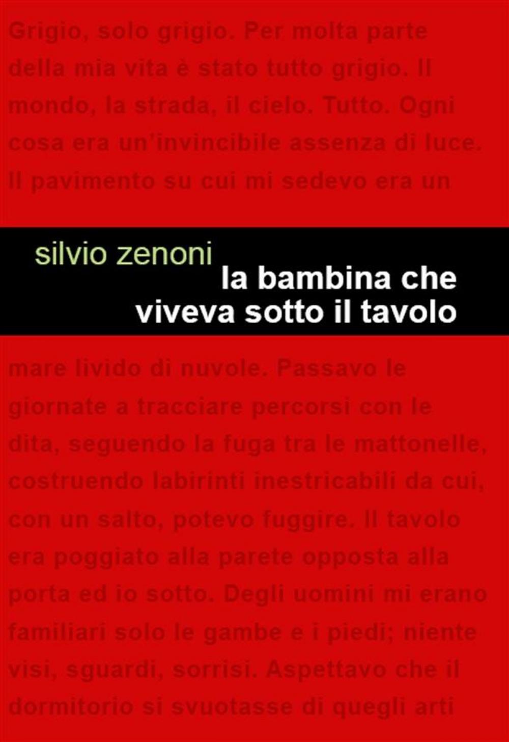 Big bigCover of La bambina che viveva sotto il tavolo