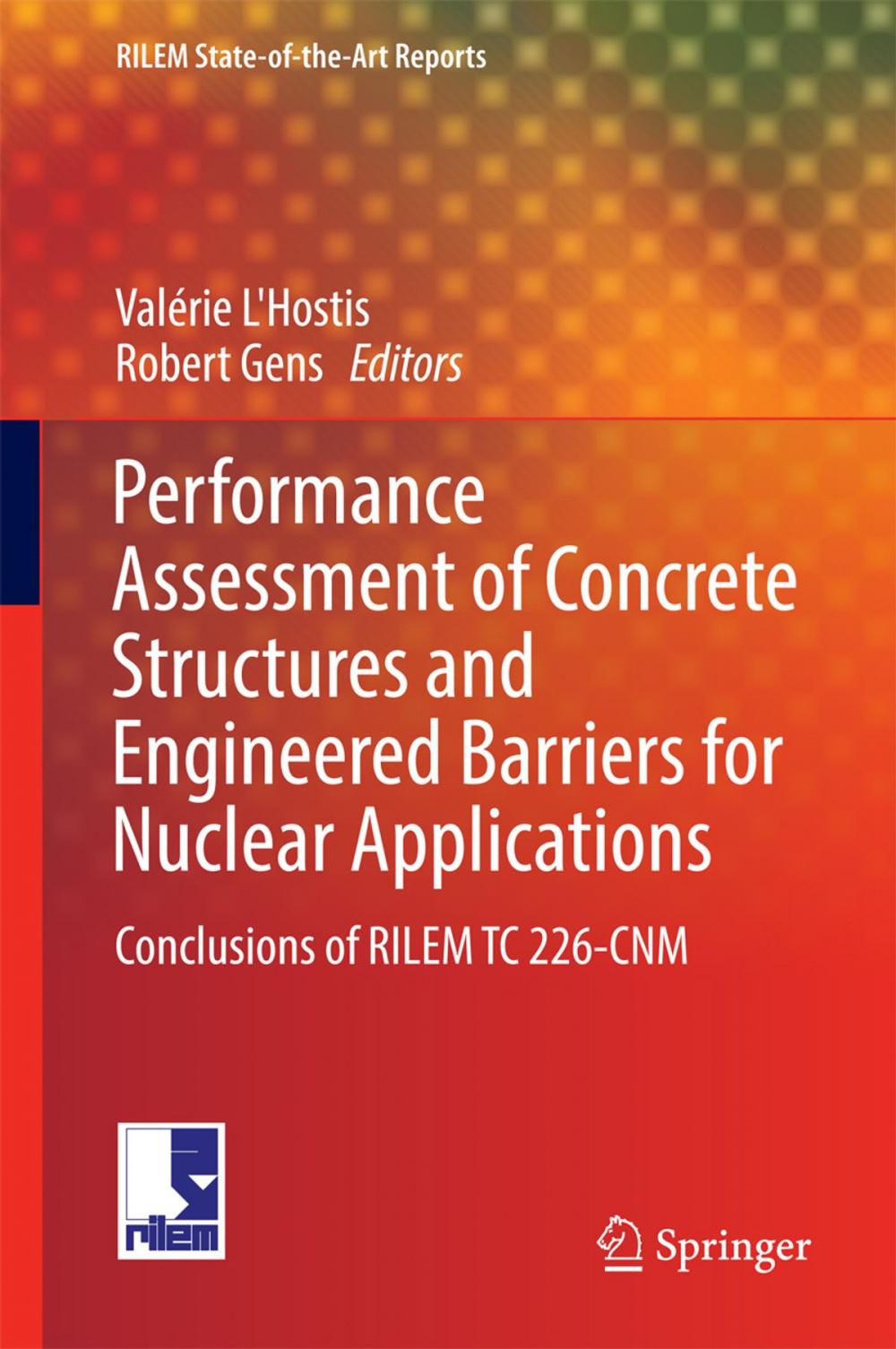 Big bigCover of Performance Assessment of Concrete Structures and Engineered Barriers for Nuclear Applications