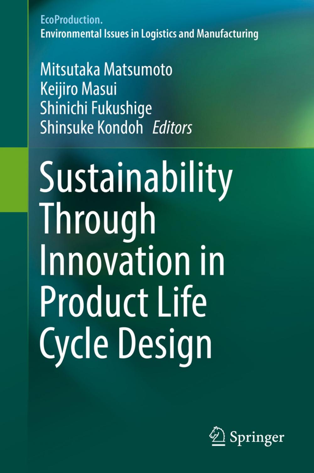 Big bigCover of Sustainability Through Innovation in Product Life Cycle Design