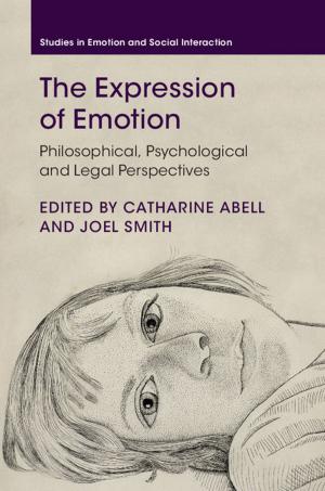 Cover of the book The Expression of Emotion by May Ling Chan, Eduardo   Francisco Freyre Roach
