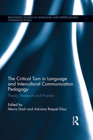 Cover of the book The Critical Turn in Language and Intercultural Communication Pedagogy by Anne Devillard