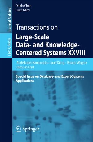 Cover of the book Transactions on Large-Scale Data- and Knowledge-Centered Systems XXVIII by Claudia Steinbrink, Thomas Lachmann