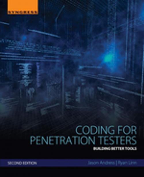 Cover of the book Coding for Penetration Testers by Jason Andress, Ryan Linn, Elsevier Science