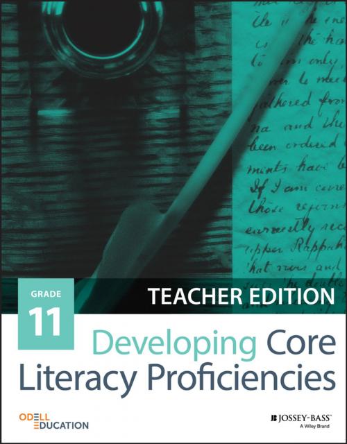 Cover of the book Developing Core Literacy Proficiencies, Grade 11 by Odell Education, Wiley