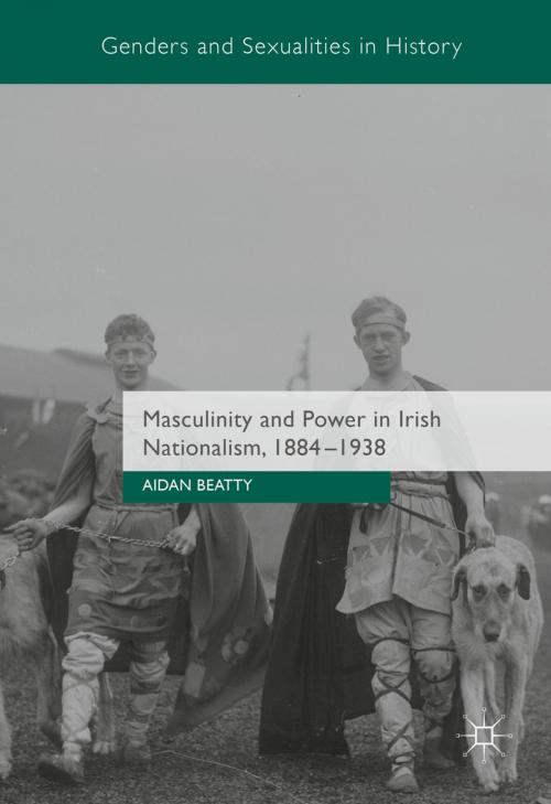 Cover of the book Masculinity and Power in Irish Nationalism, 1884-1938 by Aidan Beatty, Palgrave Macmillan UK