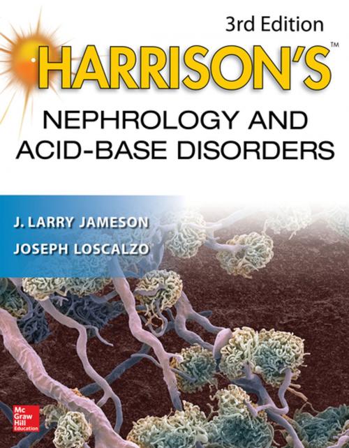 Cover of the book Harrison's Nephrology and Acid-Base Disorders, 3e by J. Larry Jameson, Joseph Loscalzo, McGraw-Hill Education